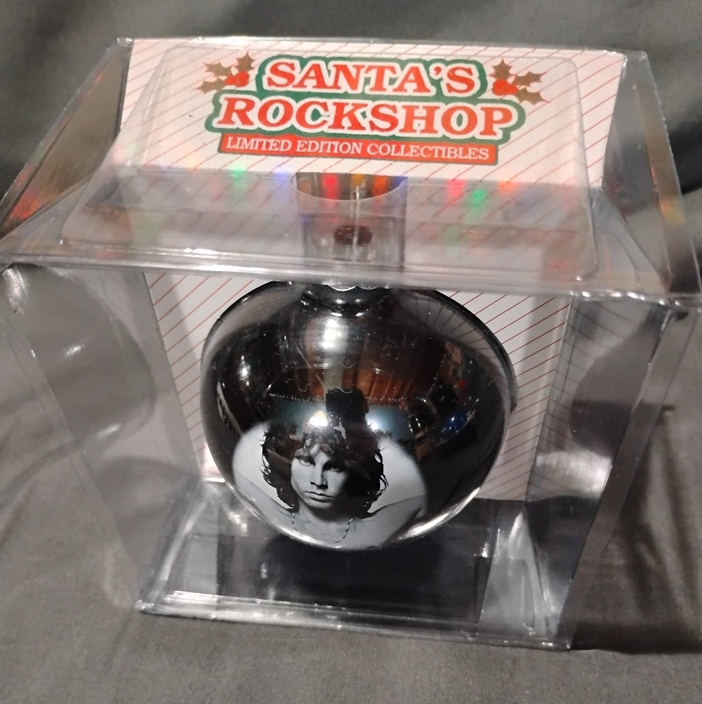 Jim Morrison Commemorative Christmas Ornament - Picture 2 of 2